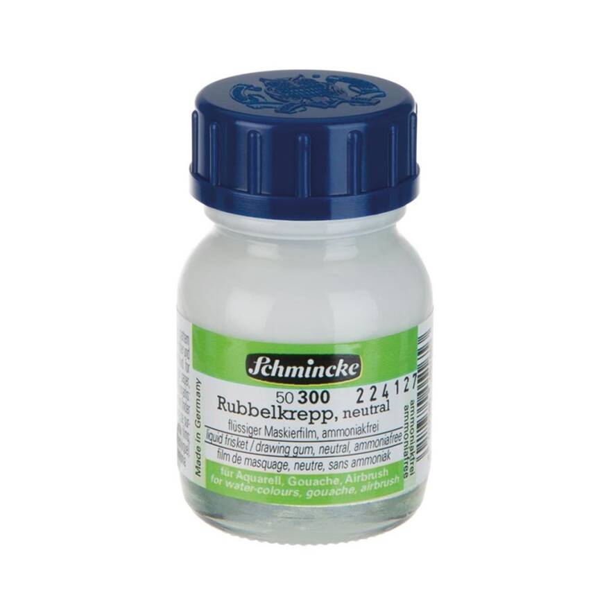 Schmincke Medium 300 Liquid Frisket Renksiz Nötr Maskeleme Sıvısı 20 ml - 1