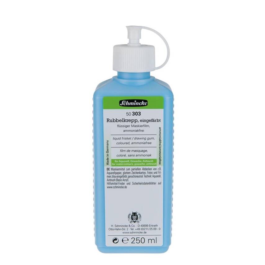 Schmincke Medium 303 Liquid Frisket Renkli Maskeleme Sıvısı 250 ml - 1