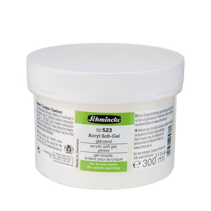 Schmincke Medium 523 Soft Gel Shine Soft Gel 300 ml - 1
