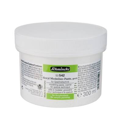 Schmincke Medium 542 Modelling Paste Coarse Model Dough Thick Consistency 300 ml