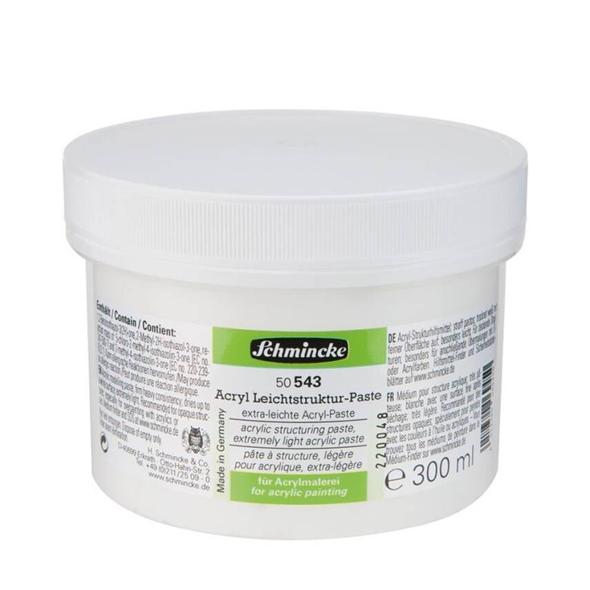 Schmincke Medium 543 Structuring Paste Şekil Hamuru 300 ml - 1