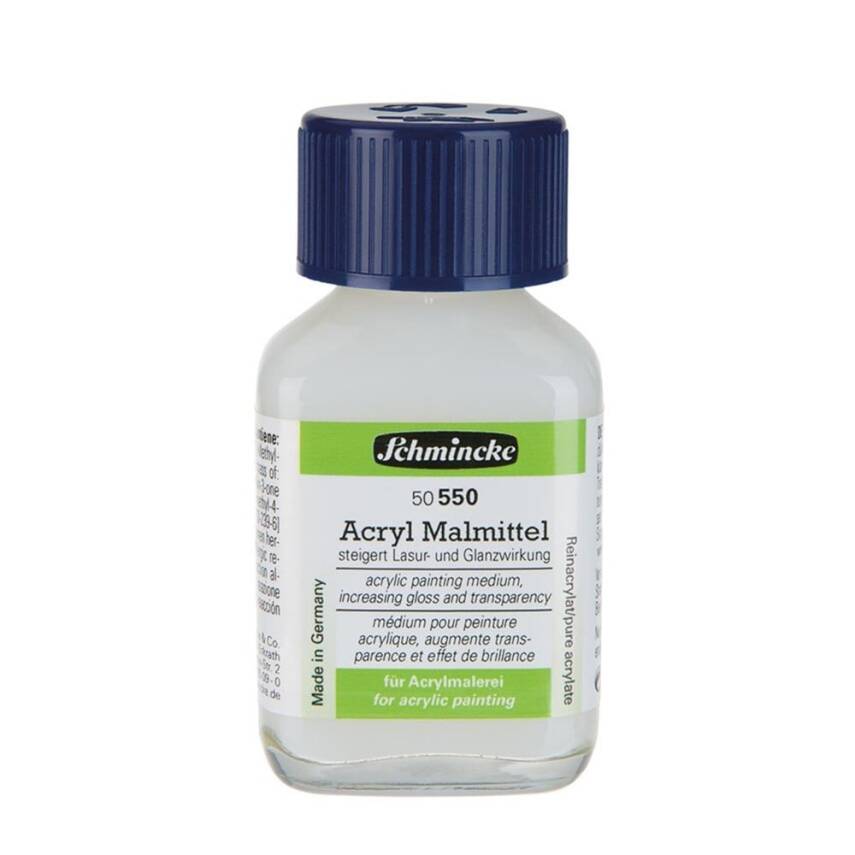Schmincke Medium 550 Malmittel Akrilik Boyama Medyumu 60 ml - 1