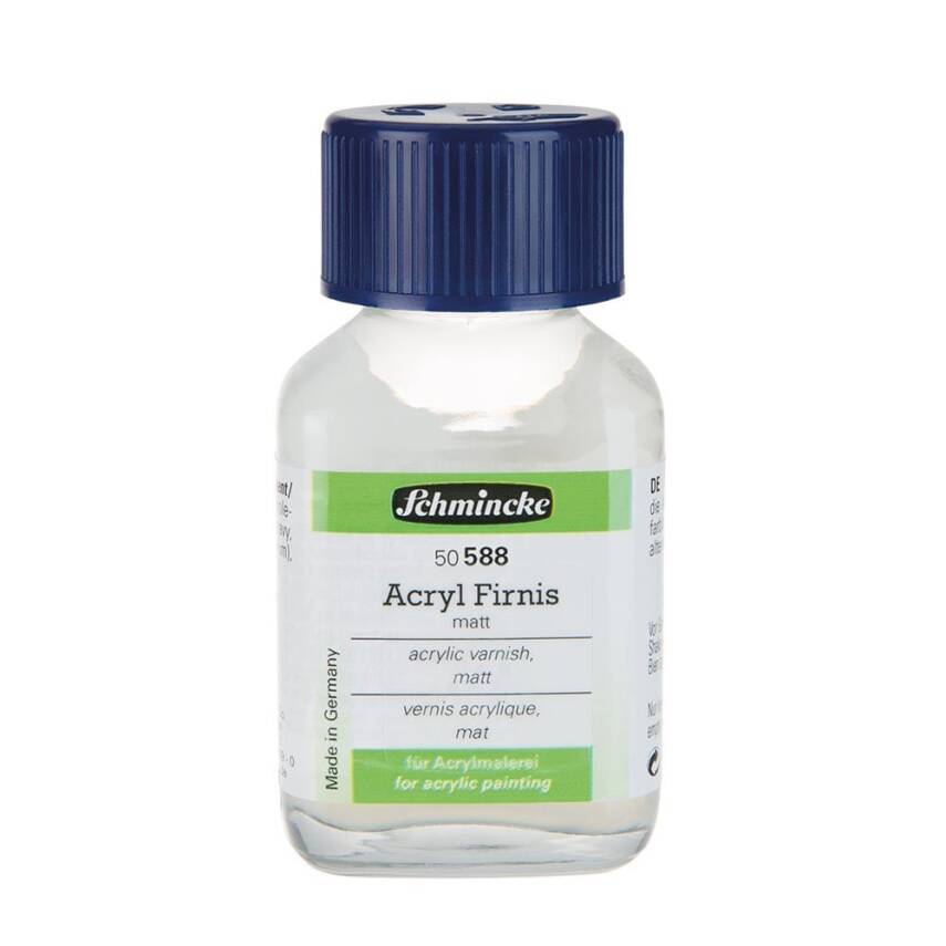 Schmincke Medium 588 Acrylic Varnish Mat Akrilik Verniği 60 ml - 1