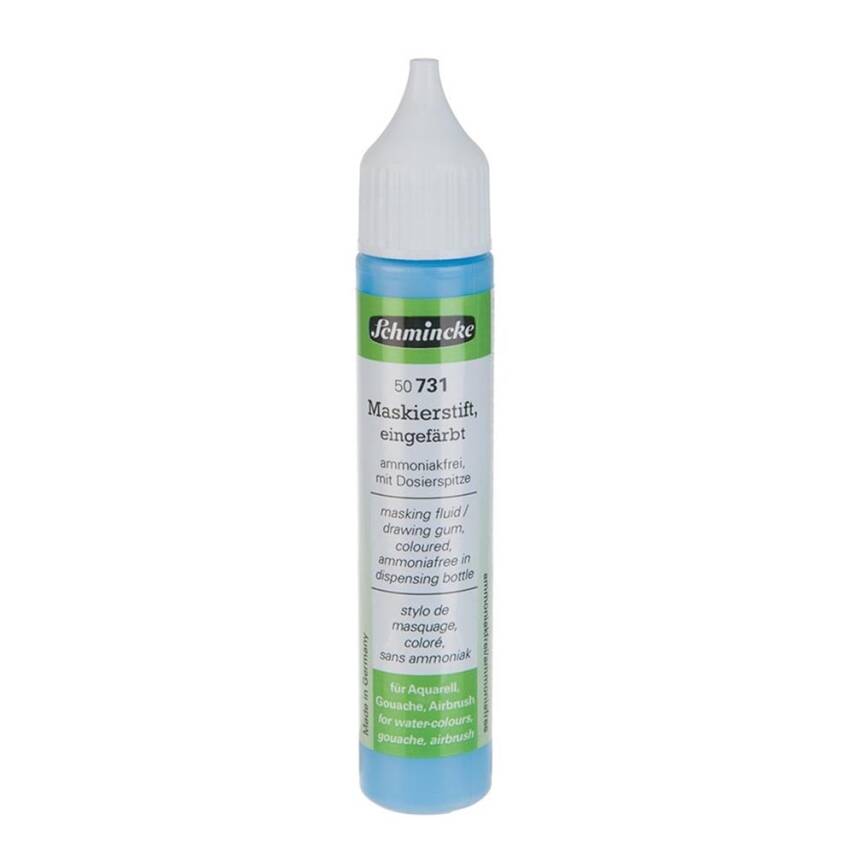 Schmincke Medium 731 Masking Fluid Renkli Maskeleme Sıvısı 25 ml - 1