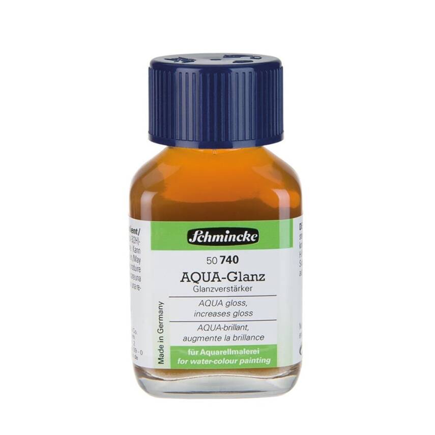Schmincke Medium 740 Aqua Gloss Sulu Boya Parlaklık Medyumu 60 ml - 1