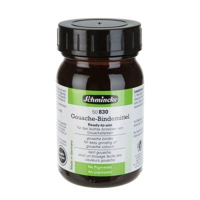 Schmincke Medium 830 Gouache Binder Gouache Binder Ready to Use 200 ml