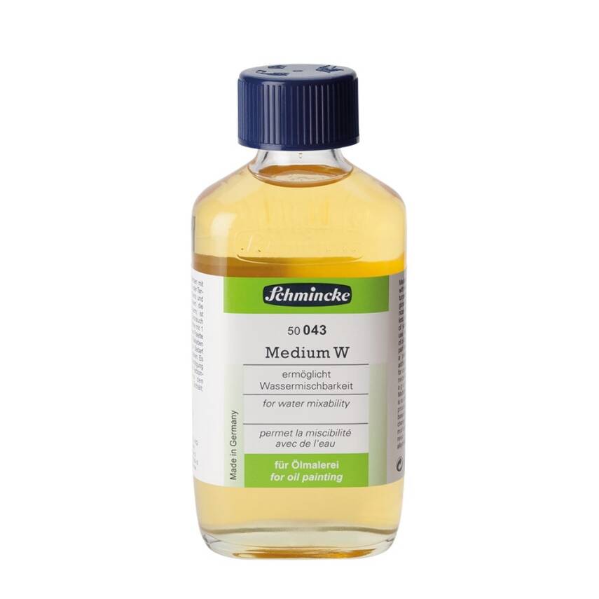 Schmincke Medium W Oil Paint to Water-Based Conversion Medium 200 ml 50043 - 1