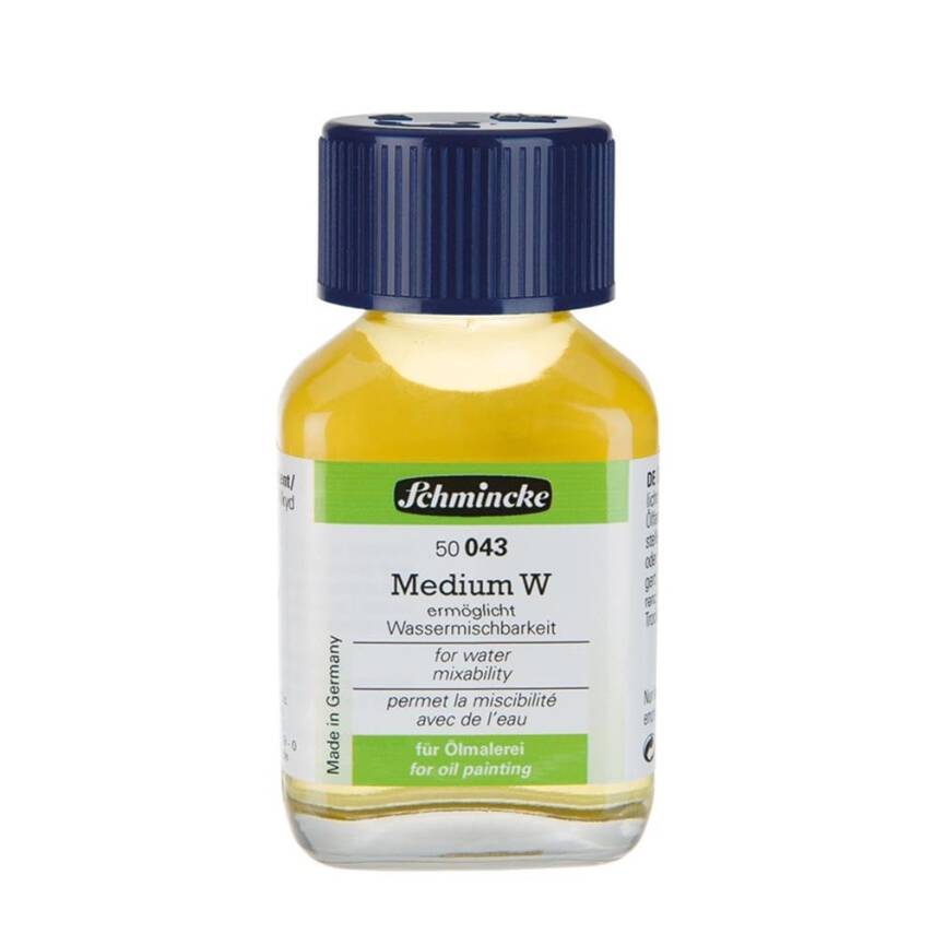 Schmincke Medium W Oil Paint to Water-Based Conversion Medium 60 ml 50043 - 1