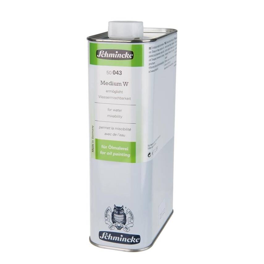 Schmincke Medium W Oil Paint to Water-Based Medium 1000 ml 50043 - 1