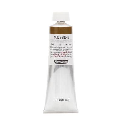 Schmincke Mussini Artist Oil Paint 150 ml Series 1 646 Natural Bohemian Green Earth