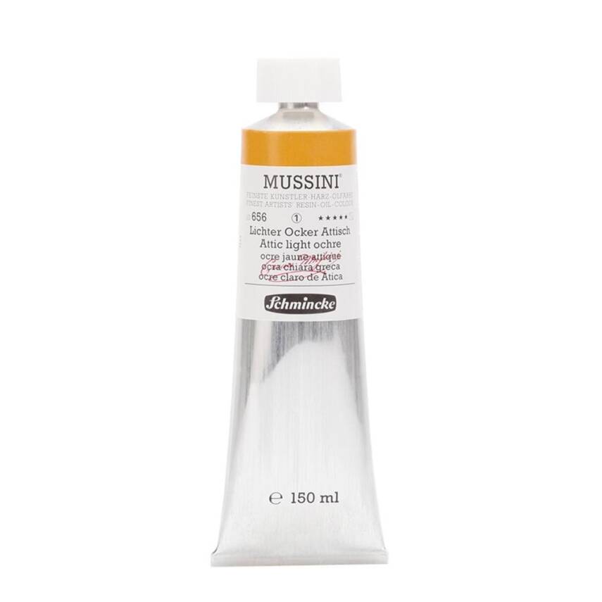 Schmincke Mussini Artist Oil Paint 150 ml Series 1 656 Attic Light Ochre - 1