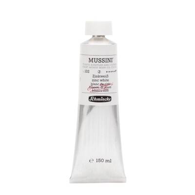 Schmincke Mussini Artist Oil Paint 150 ml Series 2 102 Zinc White