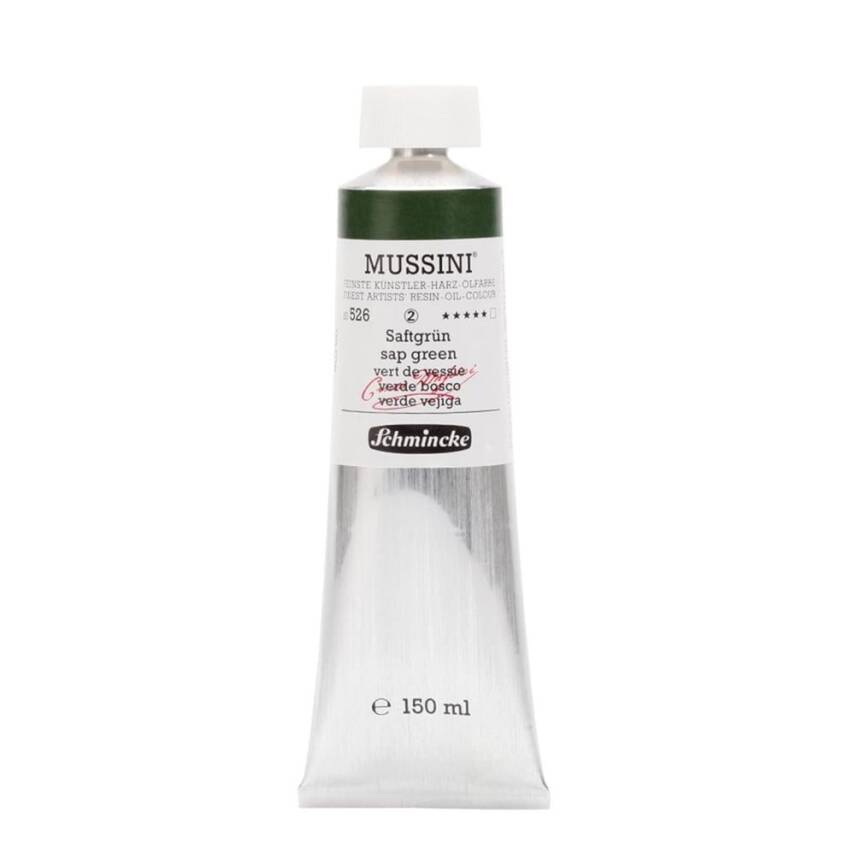 Schmincke Mussini Artist Oil Paint 150 ml Series 2 526 Sap Green - 1