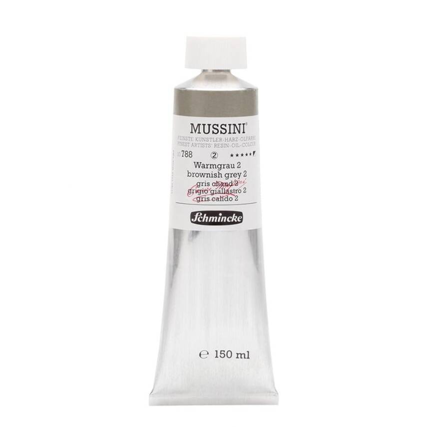 Schmincke Mussini Artist Oil Paint 150 ml Series 2 788 Brownish Grey 2 - 1