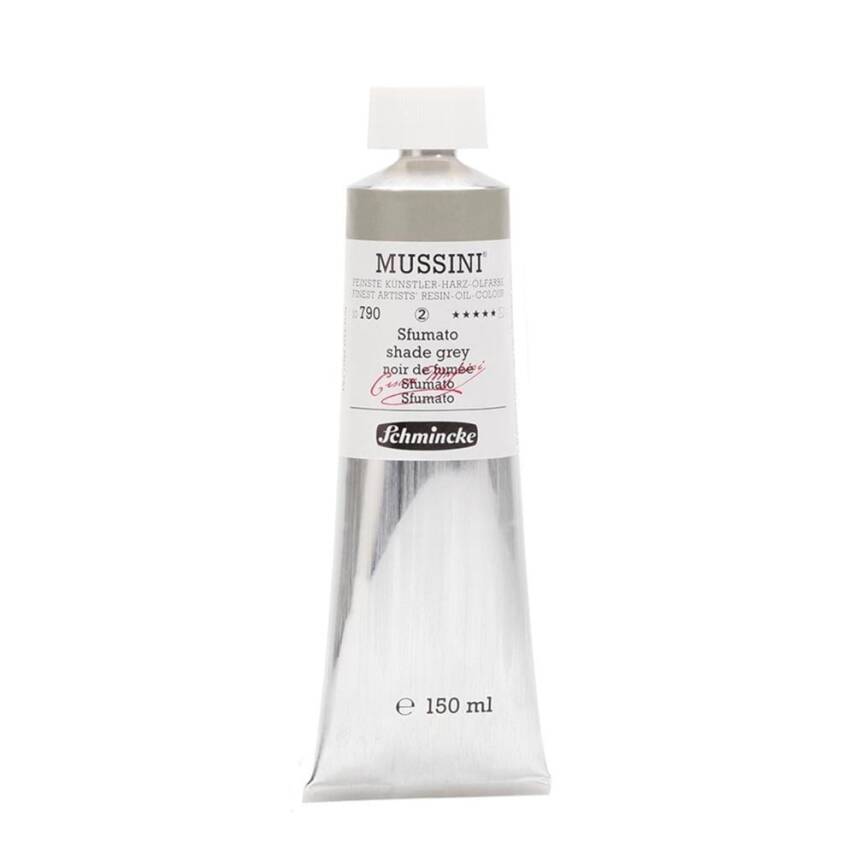 Schmincke Mussini Artist Oil Paint 150 ml Series 2 790 Shade Gray - 1
