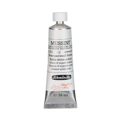 Schmincke Mussini Artist Oil Paint 35 ml Series 1 101 Flake White Subst.