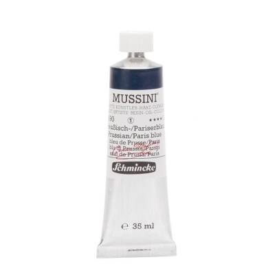 Schmincke Mussini Artist Oil Paint 35 ml Series 1 490 Prussian Paris Blue