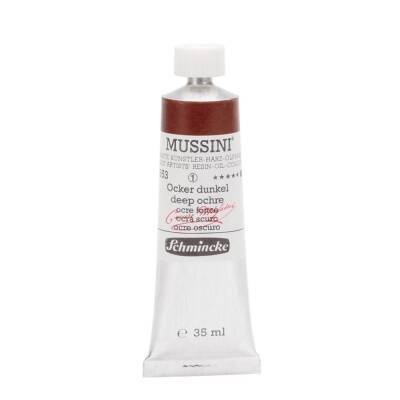Schmincke Mussini Artist Oil Paint 35 ml Series 1 653 Deep Ochre