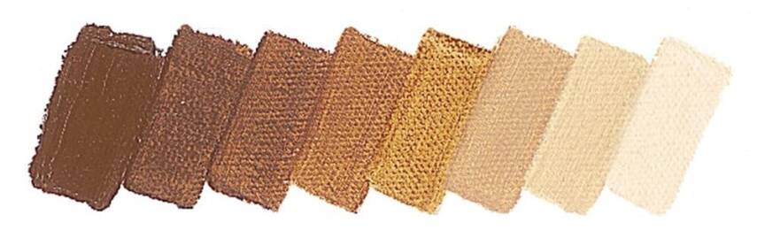 Schmincke Mussini Artist Oil Paint 35 ml Series 1 653 Deep Ochre - 2