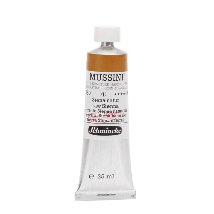 Schmincke Mussini Artist Oil Paint 35 ml Series 1 660 Raw Sienna - 1
