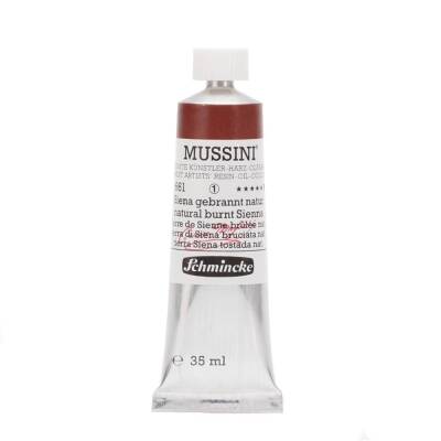 Schmincke Mussini Artist Oil Paint 35 ml Series 1 661 Natural Burnt Sienna