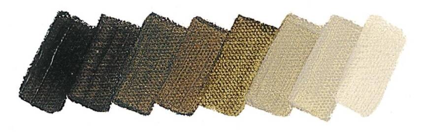 Schmincke Mussini Artist Oil Paint 35 ml Series 1 664 Natural Raw Umber - 2