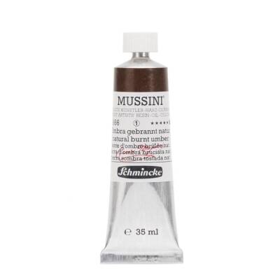 Schmincke Mussini Artist Oil Paint 35 ml Series 1 666 Natural Burnt Umber