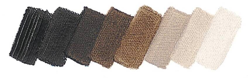 Schmincke Mussini Artist Oil Paint 35 ml Series 1 666 Natural Burnt Umber - 2