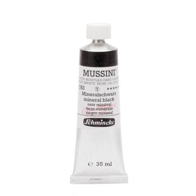 Schmincke Mussini Artist Oil Paint 35 ml Series 1 783 Mineral Black