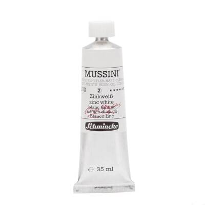 Schmincke Mussini Artist Oil Paint 35 ml Series 2 102 Zinc White