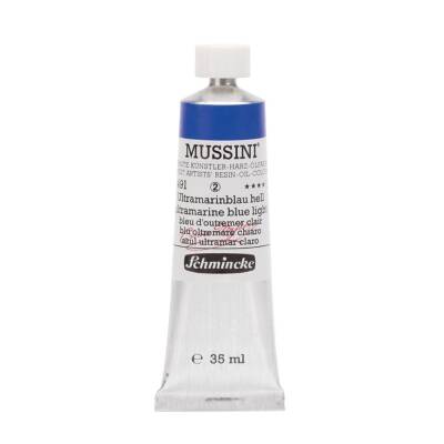Schmincke Mussini Artist Oil Paint 35 ml Series 2 491 Ultramarine Blue Light