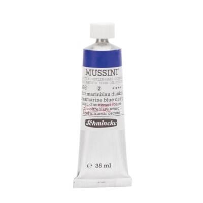 Schmincke Mussini Artist Oil Paint 35 ml Series 2 492 Ultramarine Blue Deep