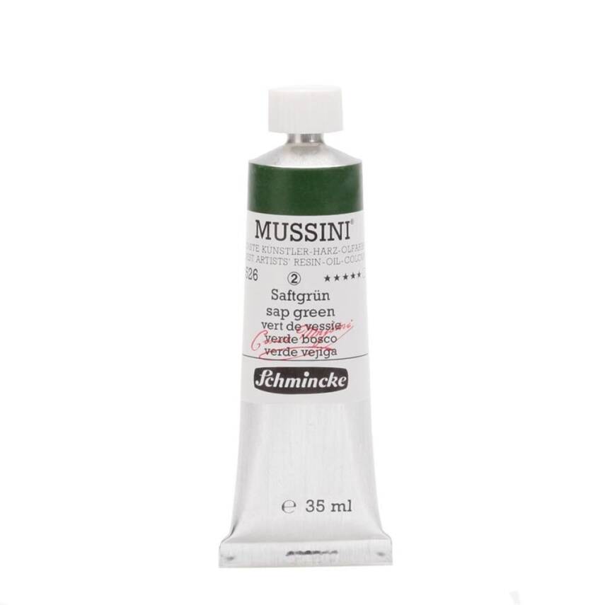 Schmincke Mussini Artist Oil Paint 35 ml Series 2 526 Sap Green - 1