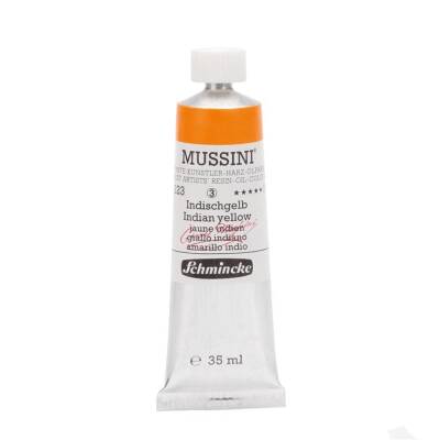 Schmincke Mussini Artist Oil Paint 35 ml Series 3 223 Indian Yellow