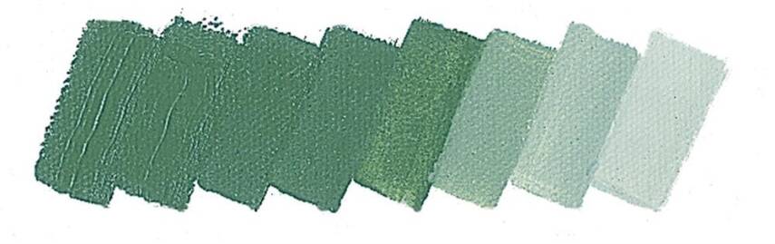 Schmincke Mussini Artist Oil Paint 35 ml Series 3 513 Chromium Oxide Green Deep - 2