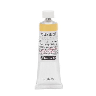 Schmincke Mussini Artist Oil Paint 35 ml Series 4 231 Naples Yellow Light