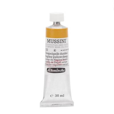 Schmincke Mussini Artist Oil Paint 35 ml Series 4 232 Naples Yellow Deep
