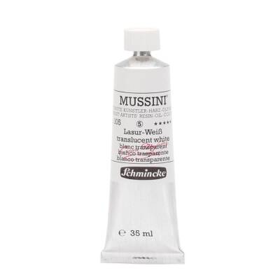 Schmincke Mussini Artist Oil Paint 35 ml Series 5 105 Translucent White