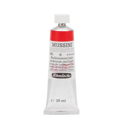 Schmincke Mussini Artist Oil Paint 35 ml Series 6 356 Cadmium Red Light