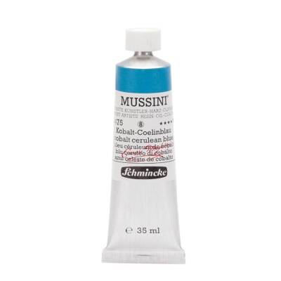 Schmincke Mussini Artist Oil Paint 35 ml Series 6 475 Cobalt Cerulean Blue