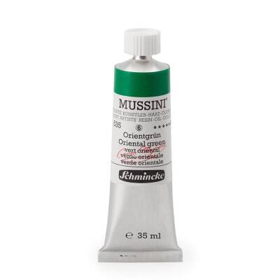 Schmincke Mussini Artist Oil Paint 35 ml Series 6 535 Oriental Green