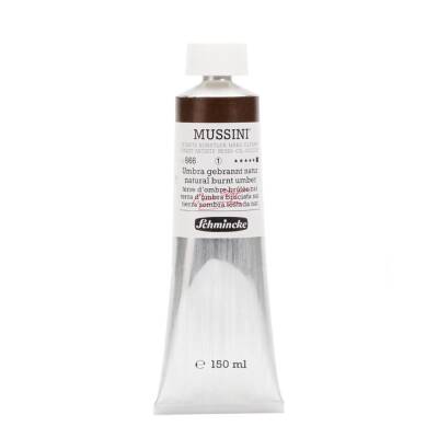 Schmincke Mussini Artist Yağlı Boya 150 ml Seri 1 666 Natural Burnt Umber