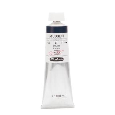 Schmincke Mussini Artist Yağlı Boya 150 ml Seri 2 478 Indigo - 1