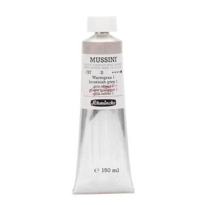 Schmincke Mussini Artist Yağlı Boya 150 ml Seri 2 787 Brownish Grey 1 - 1