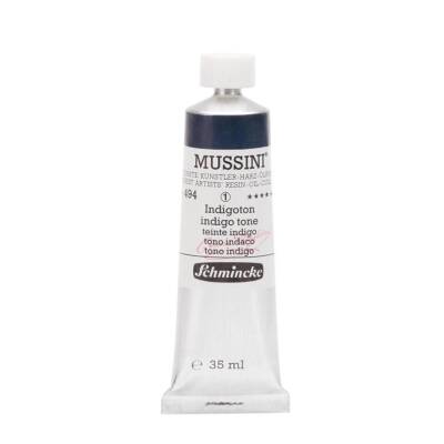 Schmincke Mussini Artist Yağlı Boya 35 ml 494 Indigo Hue Seri 1 