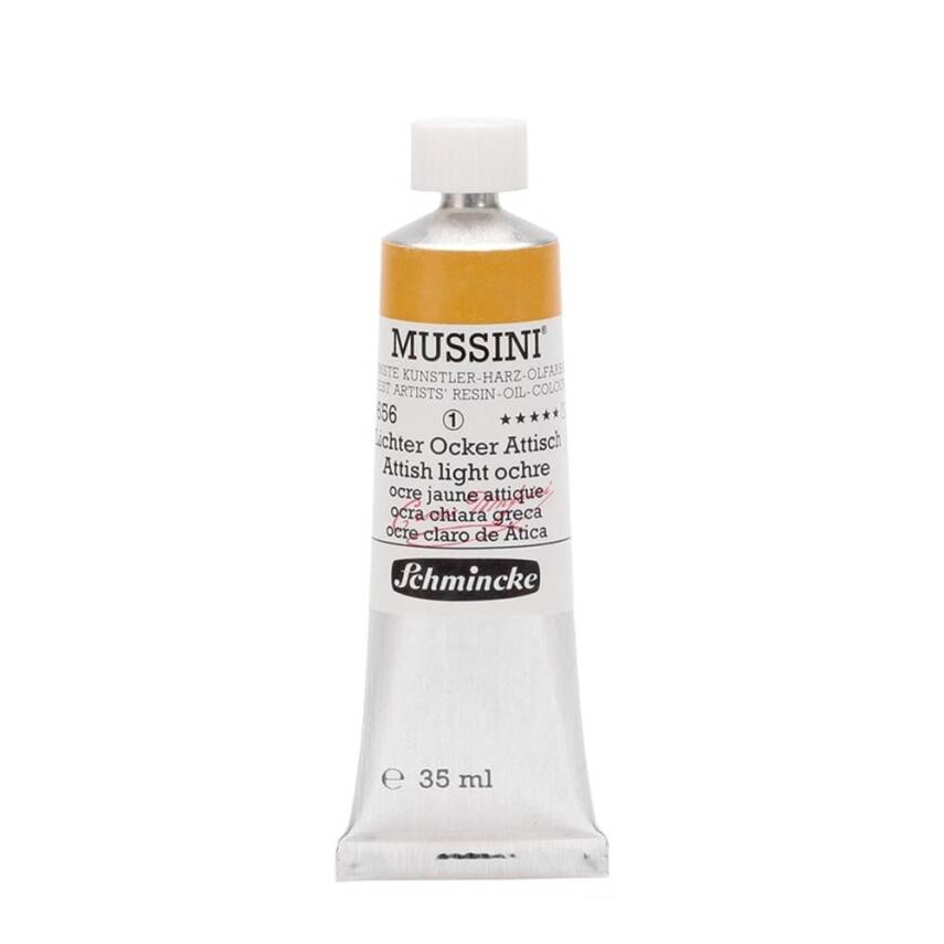 Schmincke Mussini Artist Yağlı Boya 35 ml 656 Attic Light Ochre Seri 1  - 1