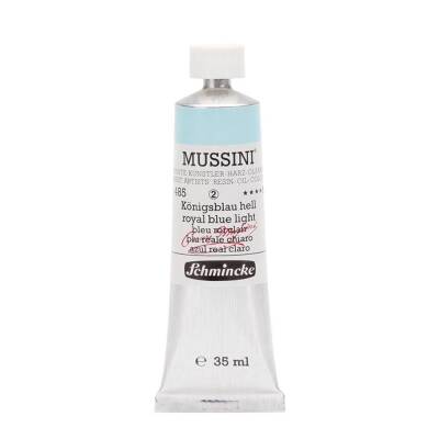 Schmincke Mussini Artist Yağlı Boya 35 ml 485 Royal Blue Light Seri 2 