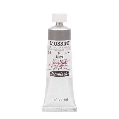Schmincke Mussini Artist Yağlı Boya 35 ml 792 Dove Grey Seri 2  - 1