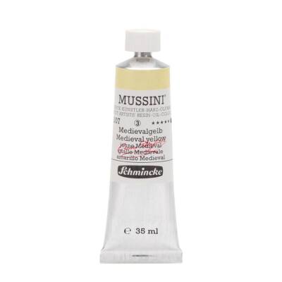 Schmincke Mussini Artist Yağlı Boya 35 ml 207 Medieval Yellow Seri 3 