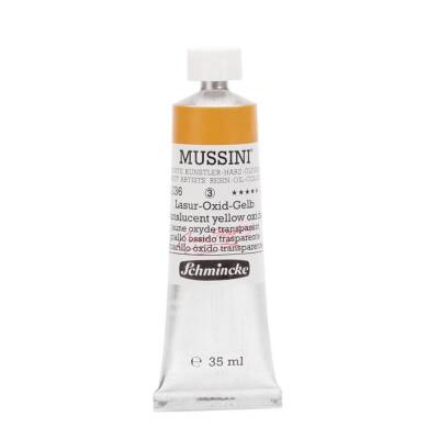 Schmincke Mussini Artist Yağlı Boya 35 ml 236 Translucent Yellow Oxide Seri 3 